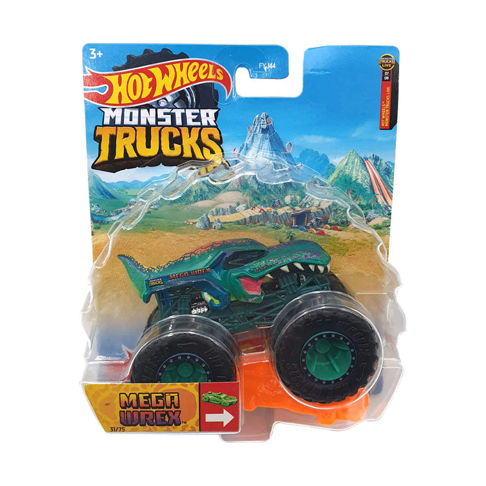 Hot Wheels Monster Trucks Twisted Tredz (Assorted; Styles Vary)