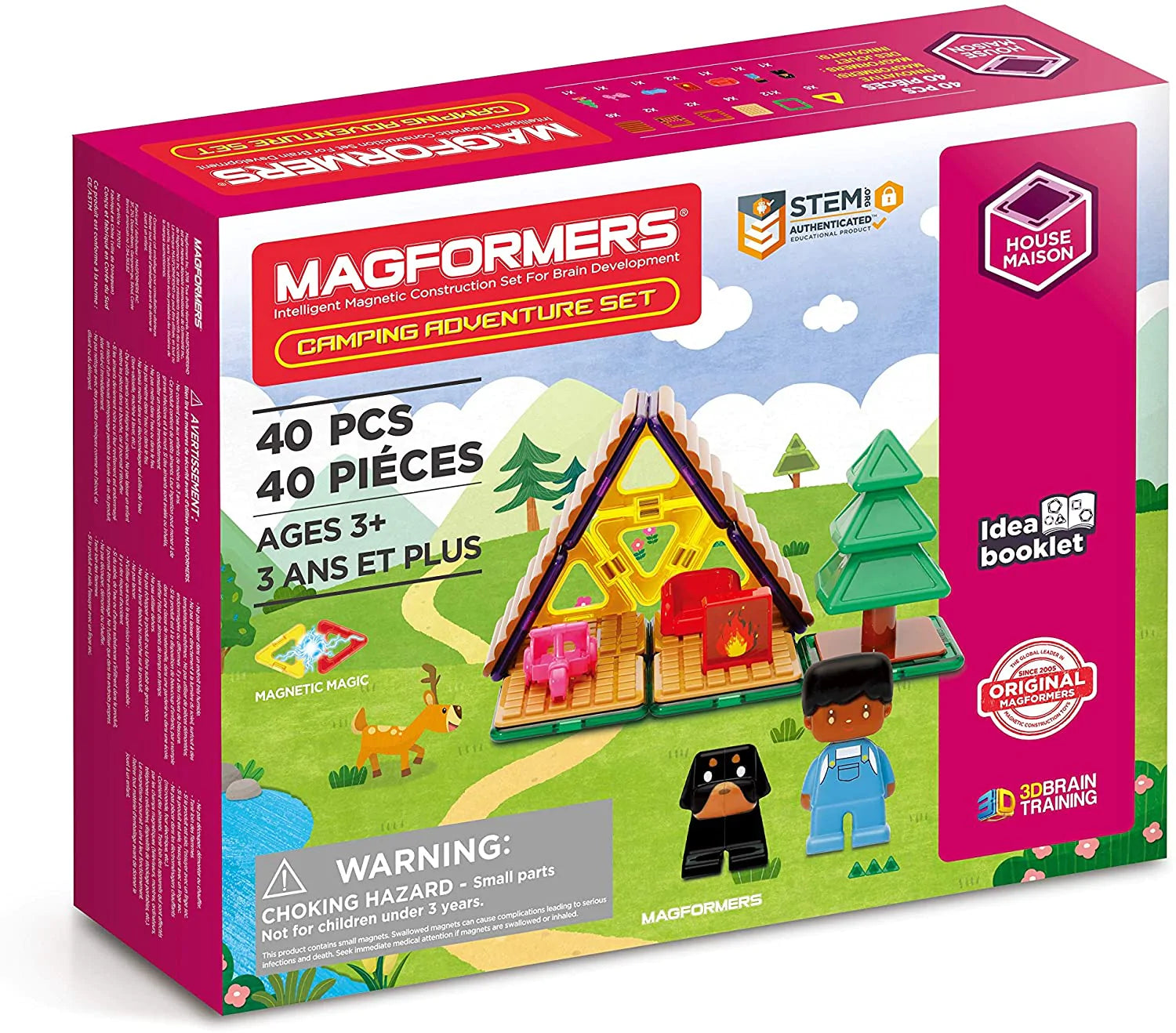 Magformers Camping Adventure 40 Piece Set