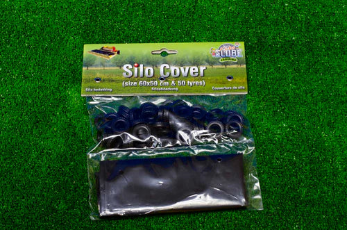 Silo Cover with 50 Tyres