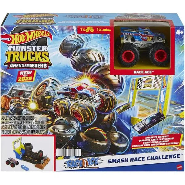 Hot Wheels Monster Trucks Arena Smashers Playset