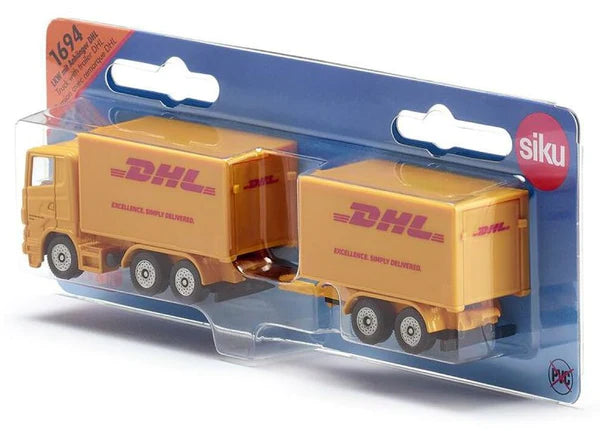 Siku 1:87 DHL Truck With Trailer