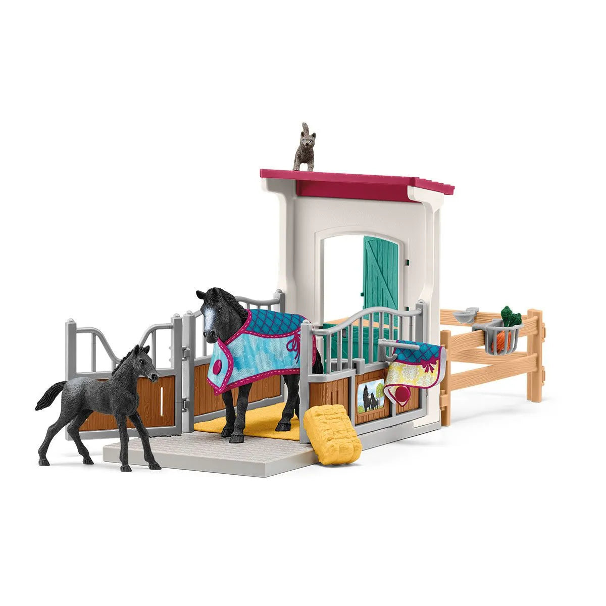 Schleich Horsebox with Mare & Foal