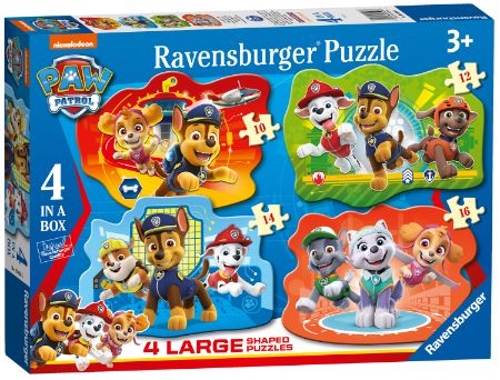 Ravensburger Paw Patrol 4 Large Shaped Puzzle