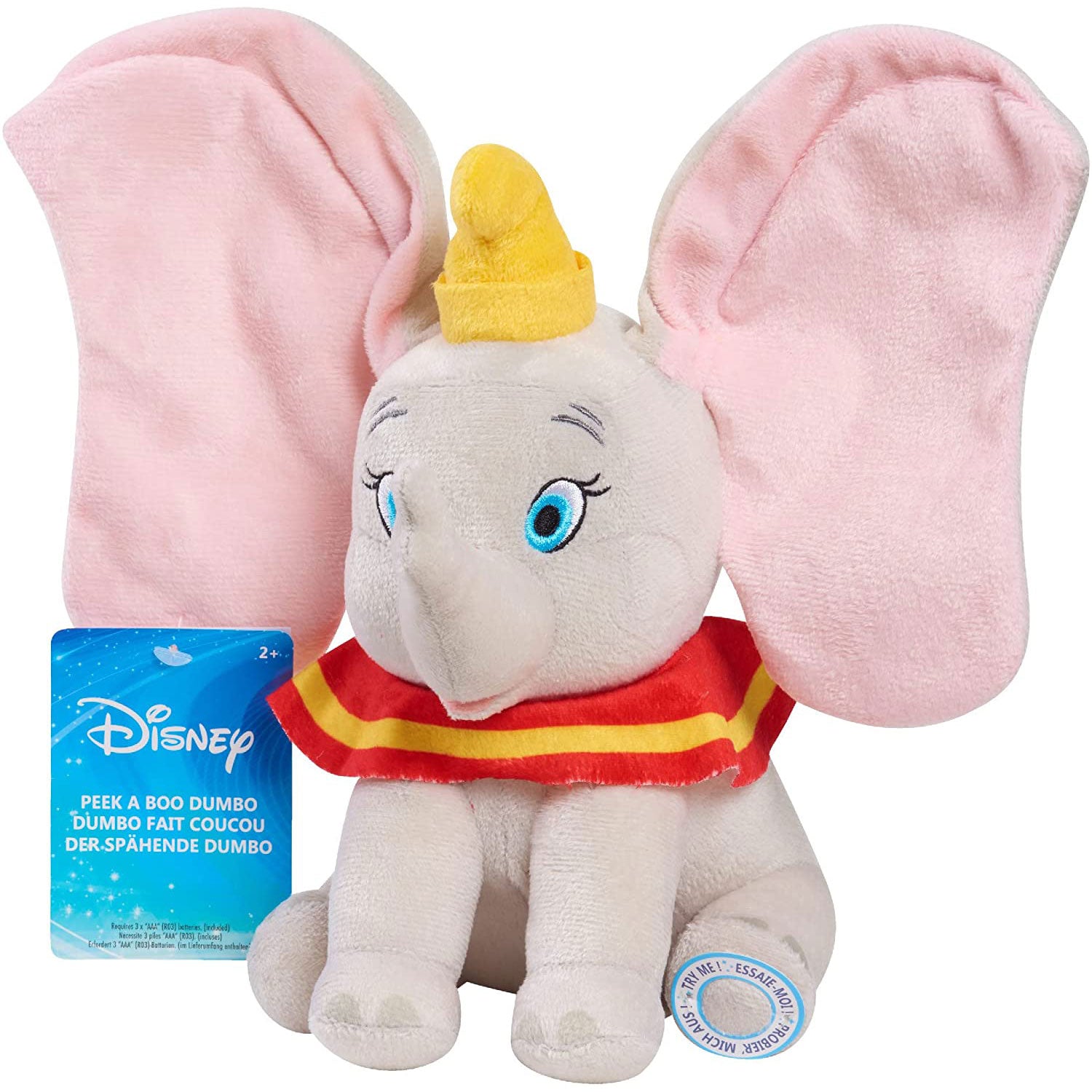 Disney Peek-A-Boo Dumbo Plush