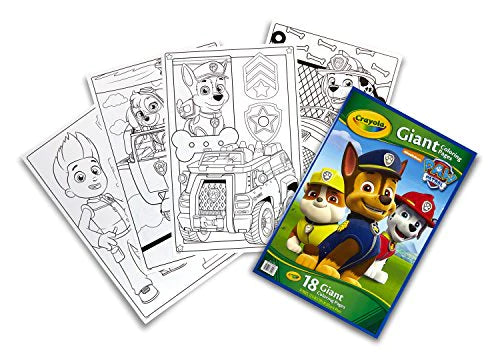 Crayola Paw Patrol Giant Colouring Pages