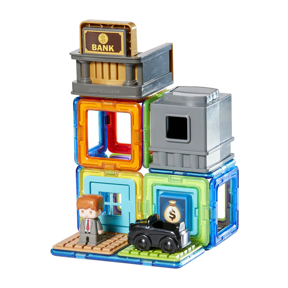 Magformers Town Set - Bank