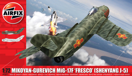 Airfix Mikoyan Gurevich Mig17 Fresco 1:72 Scale