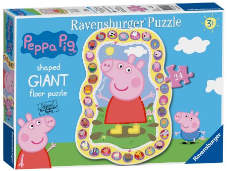 Ravensburger Peppa Pig Shaped Floor Puzzle 24 Piec