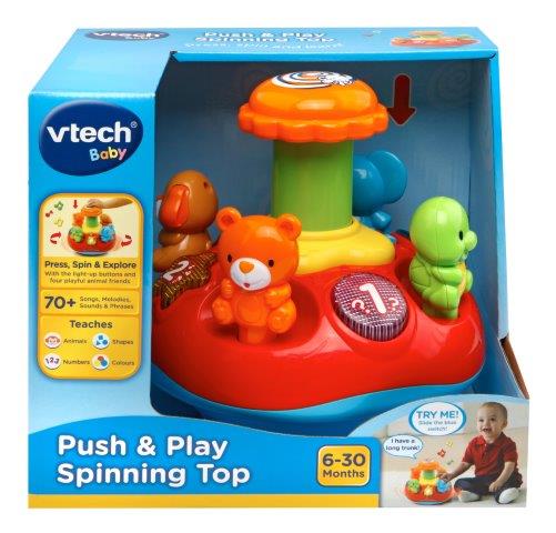 VTech Push & Play Spinning Top