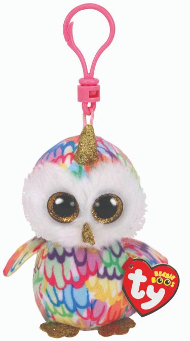 Ty Enchanted Owl Boo Key clip