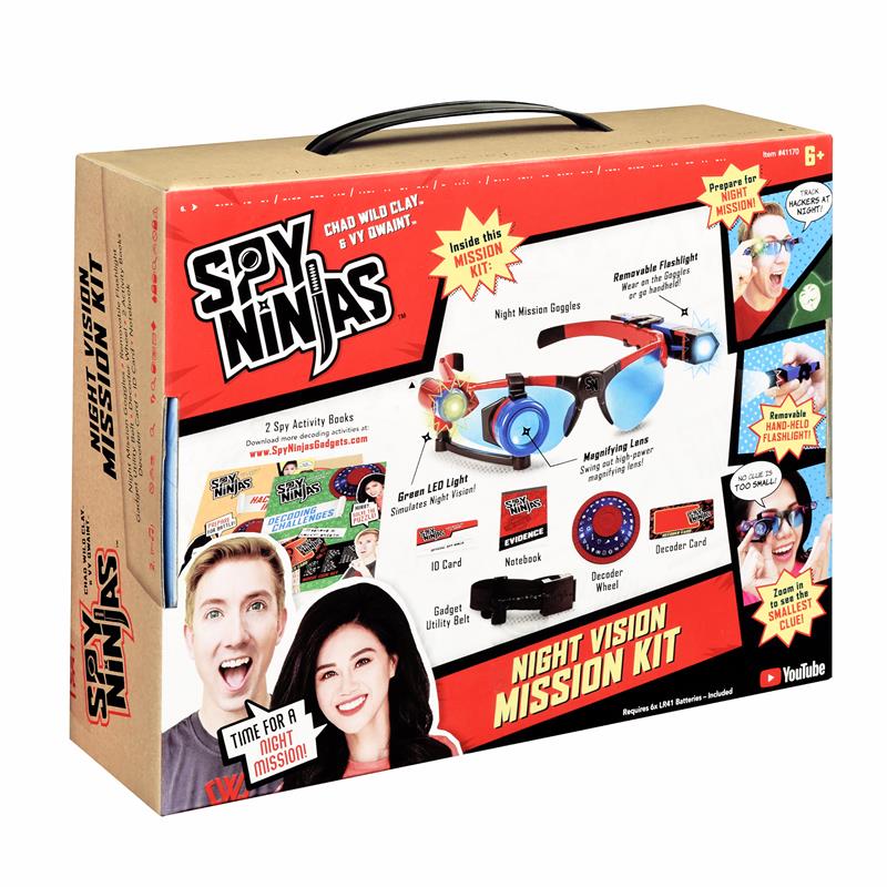 Spy Ninjas Night Vision Mission