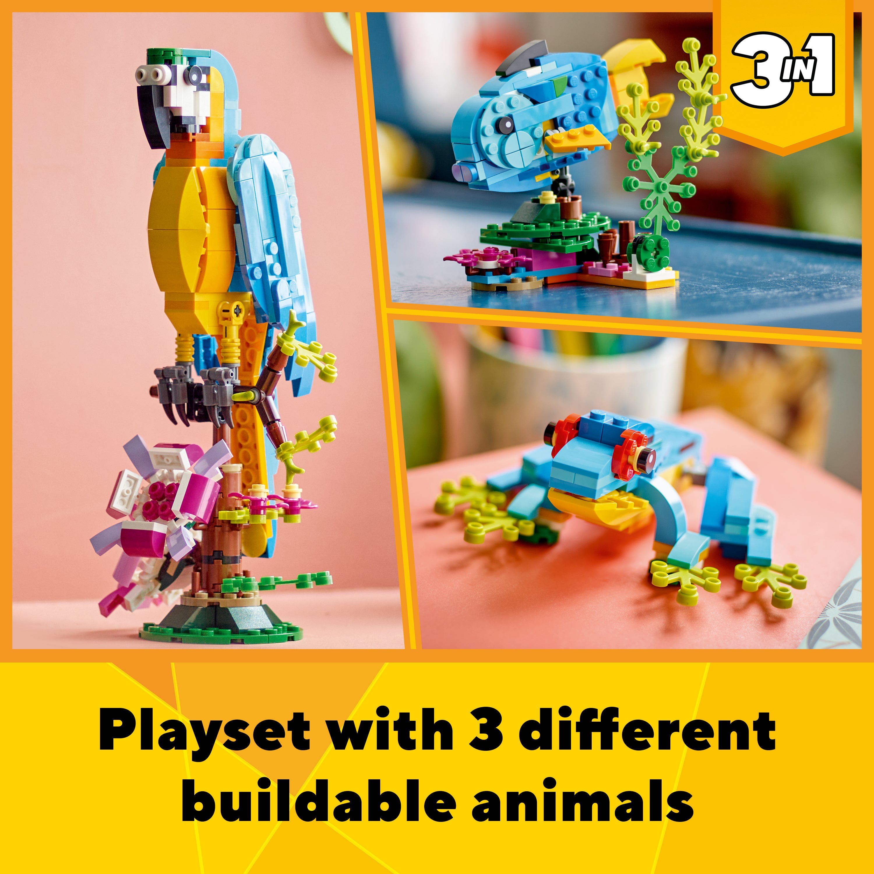 Lego friends parrot online