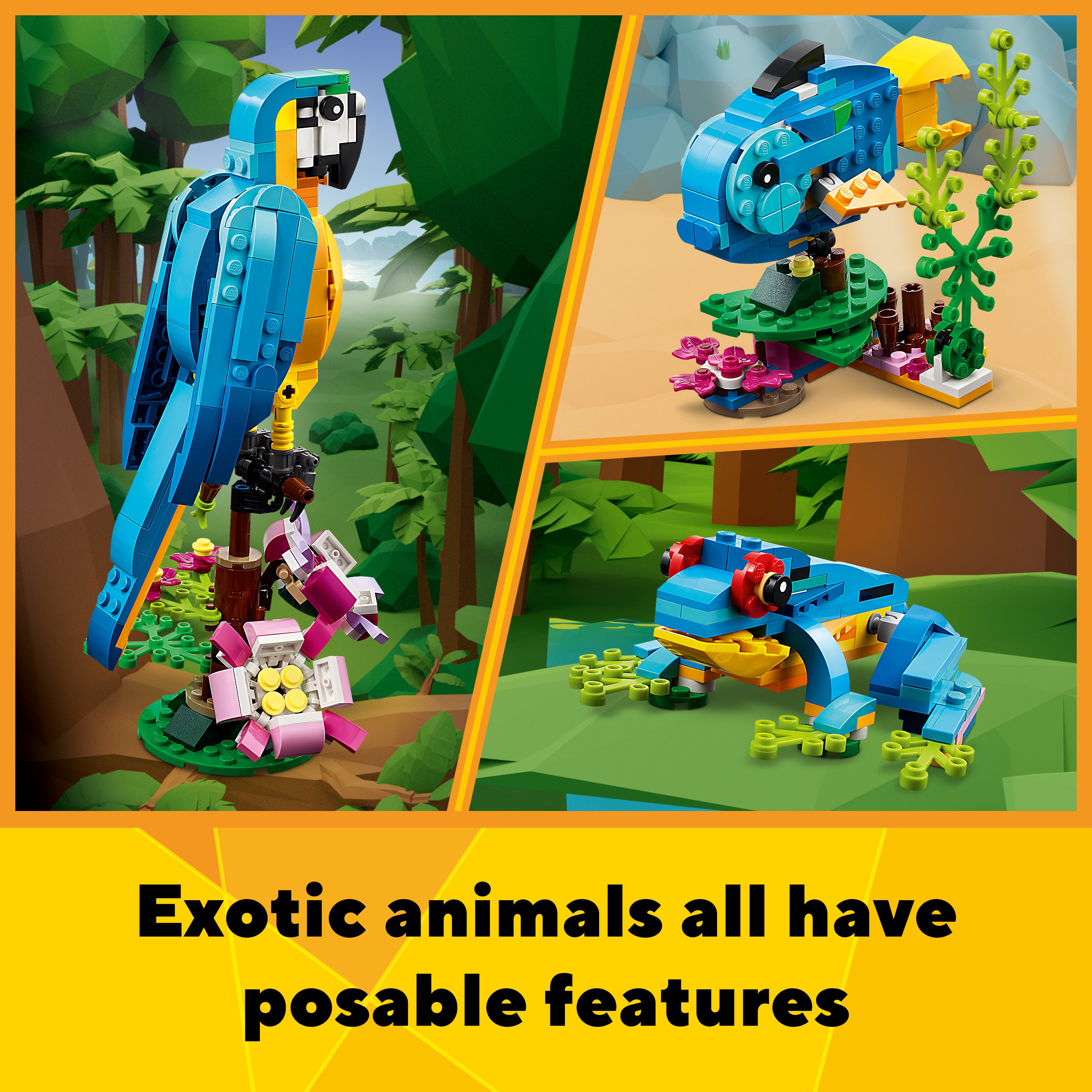 Lego 31136 Exotic Parrot