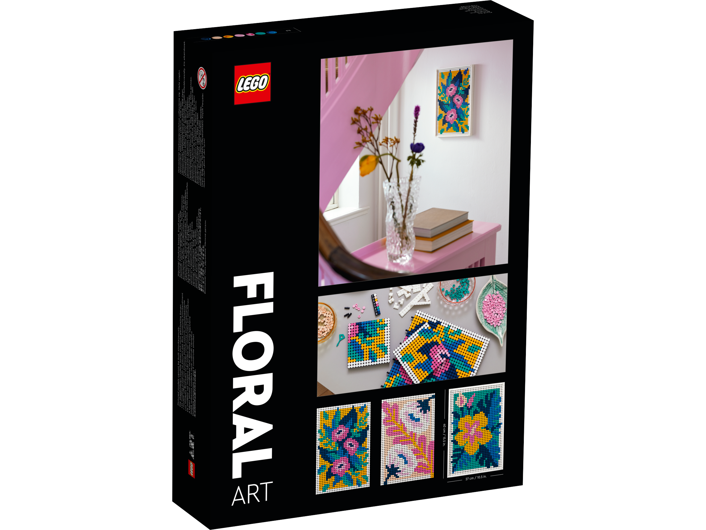 Lego 31207 3in1 Flowers Crafts Set Wall Décor