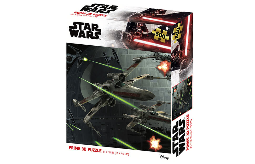 Xwing Fighter 500 Piece 3D Jigsaw Puzzle