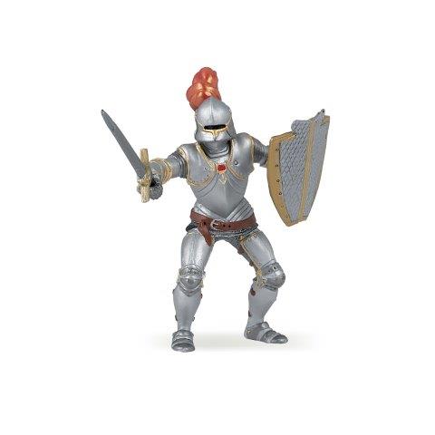 Papo Knight In Armour With Red Feather
