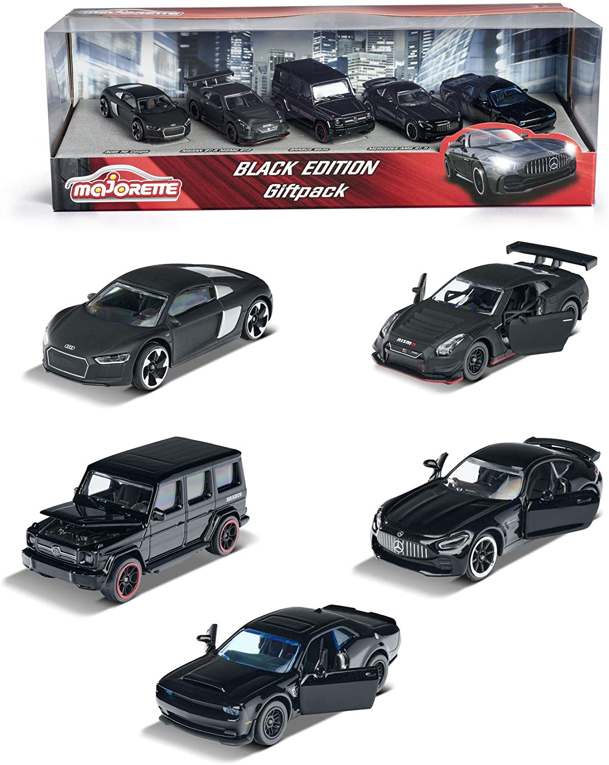 Majorette Black Edition 5 Pack