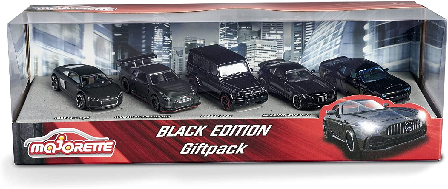 Majorette Black Edition 5 Pack