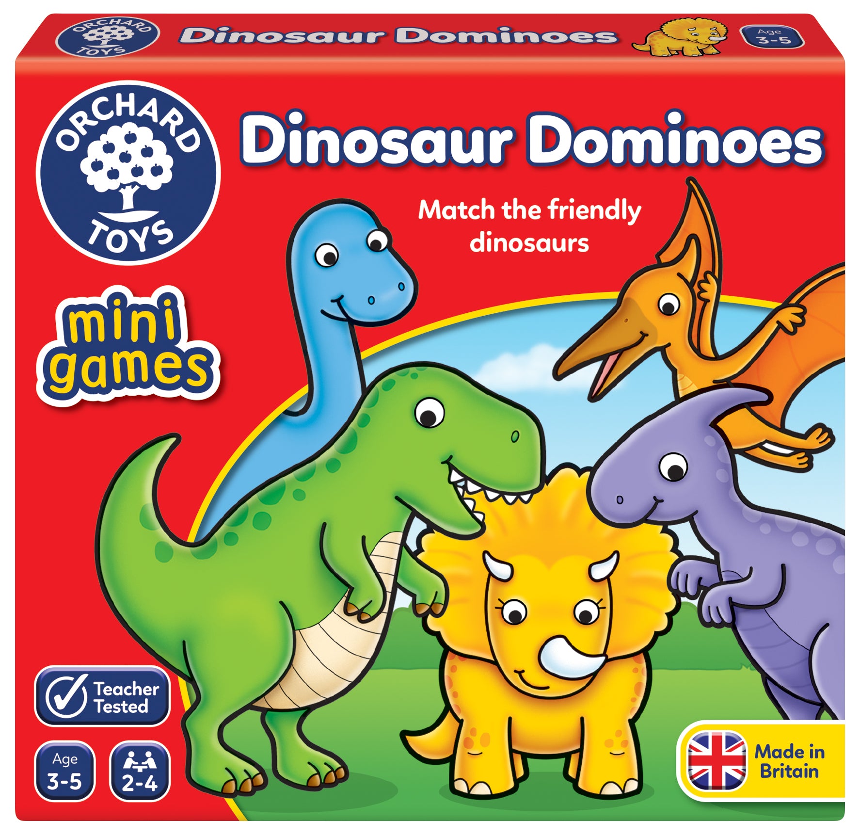 Orchard Mini Games - Dinosaur Dominoes