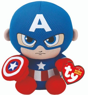 TY Captain America Marvel Regular