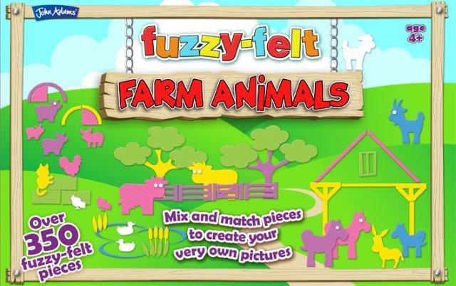 Fuzzy Felt Farm Animals