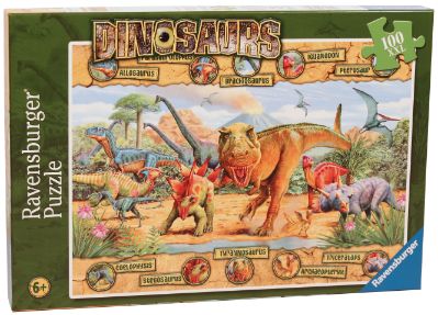 Ravensburger Dinosaurs XXL 100 Piece Jigsaw