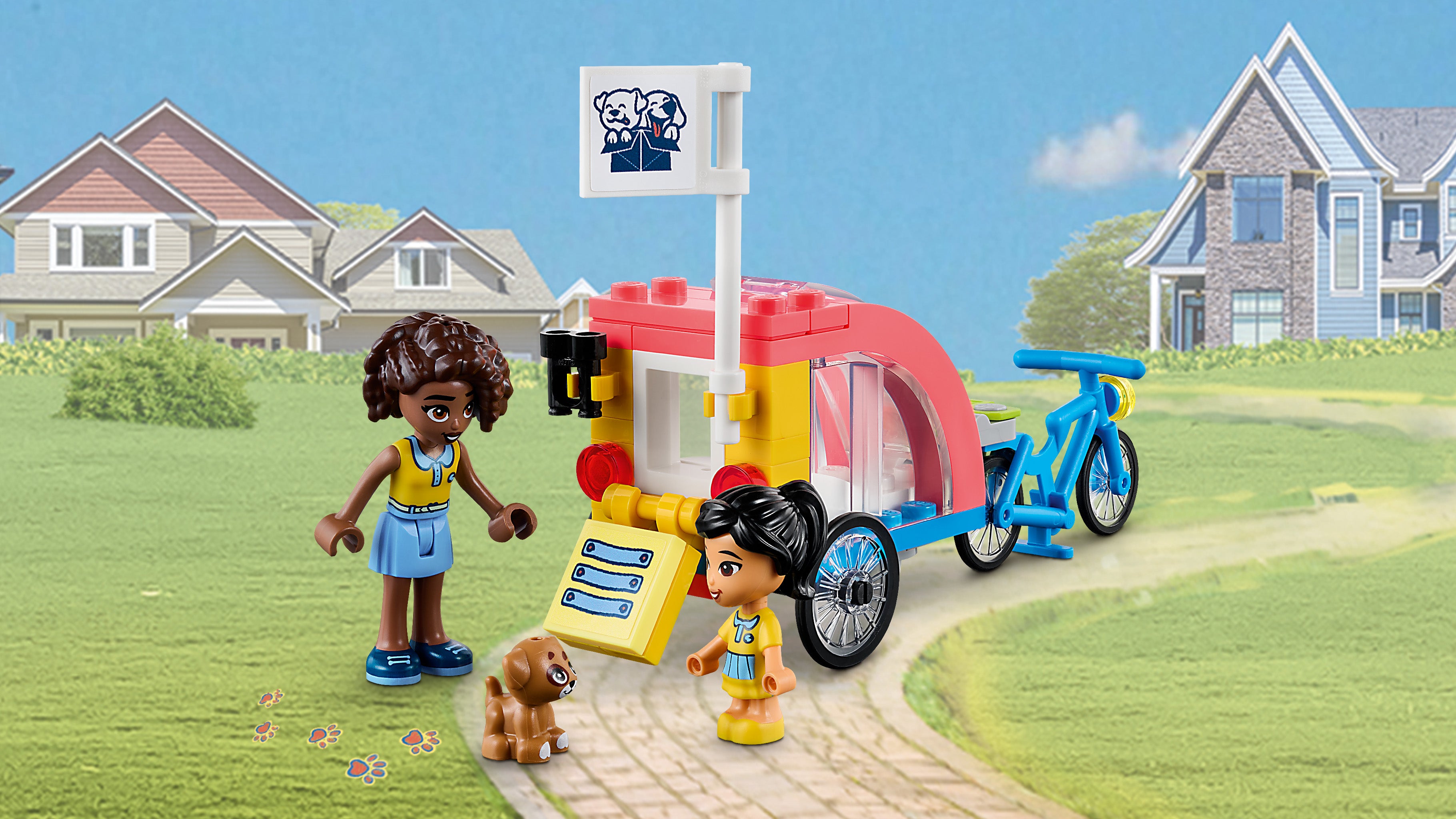 Lego 41738 Dog Rescue Bike