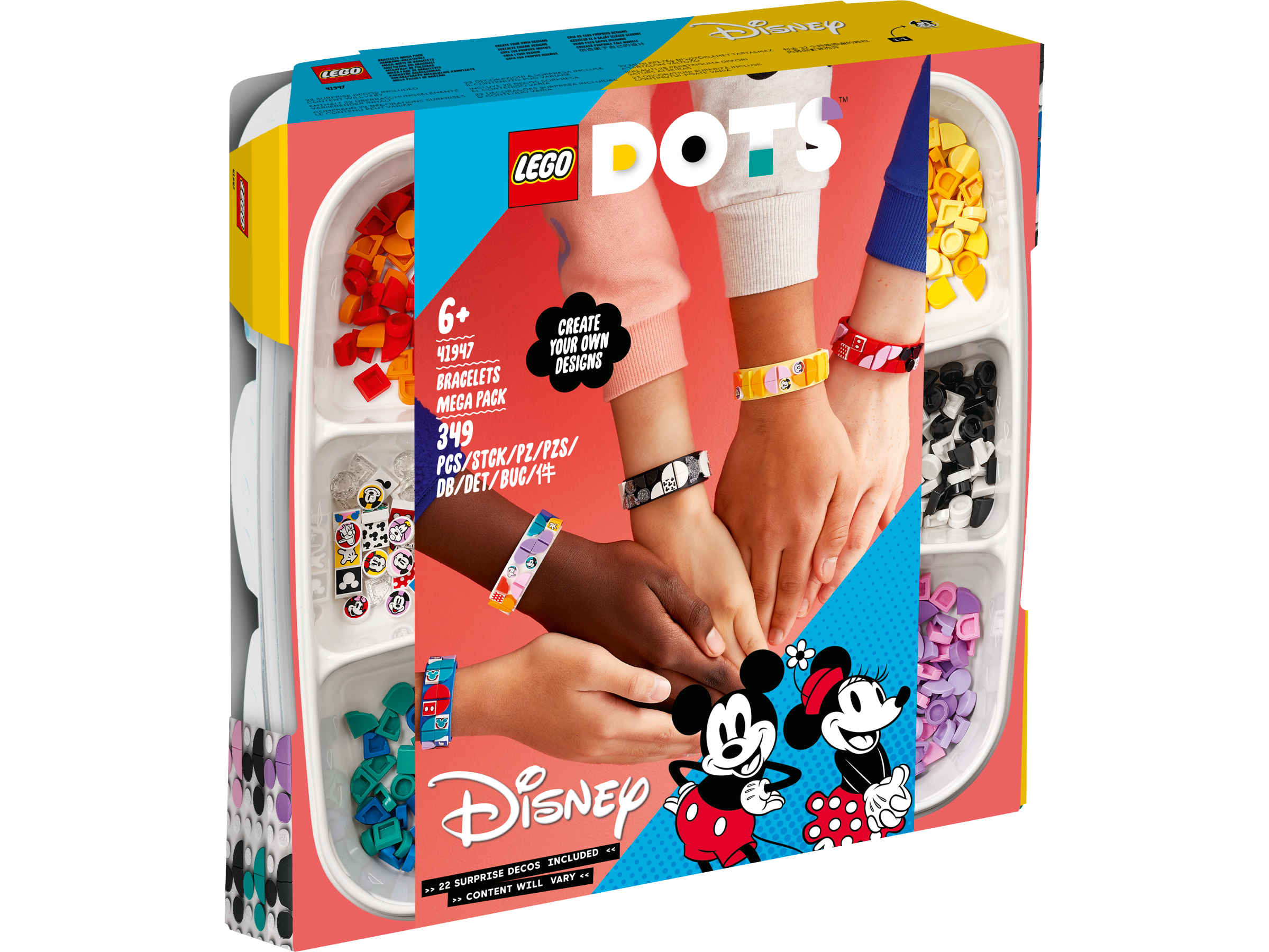 Lego 41947 Mickey & Friends Bracelet Mega Pack