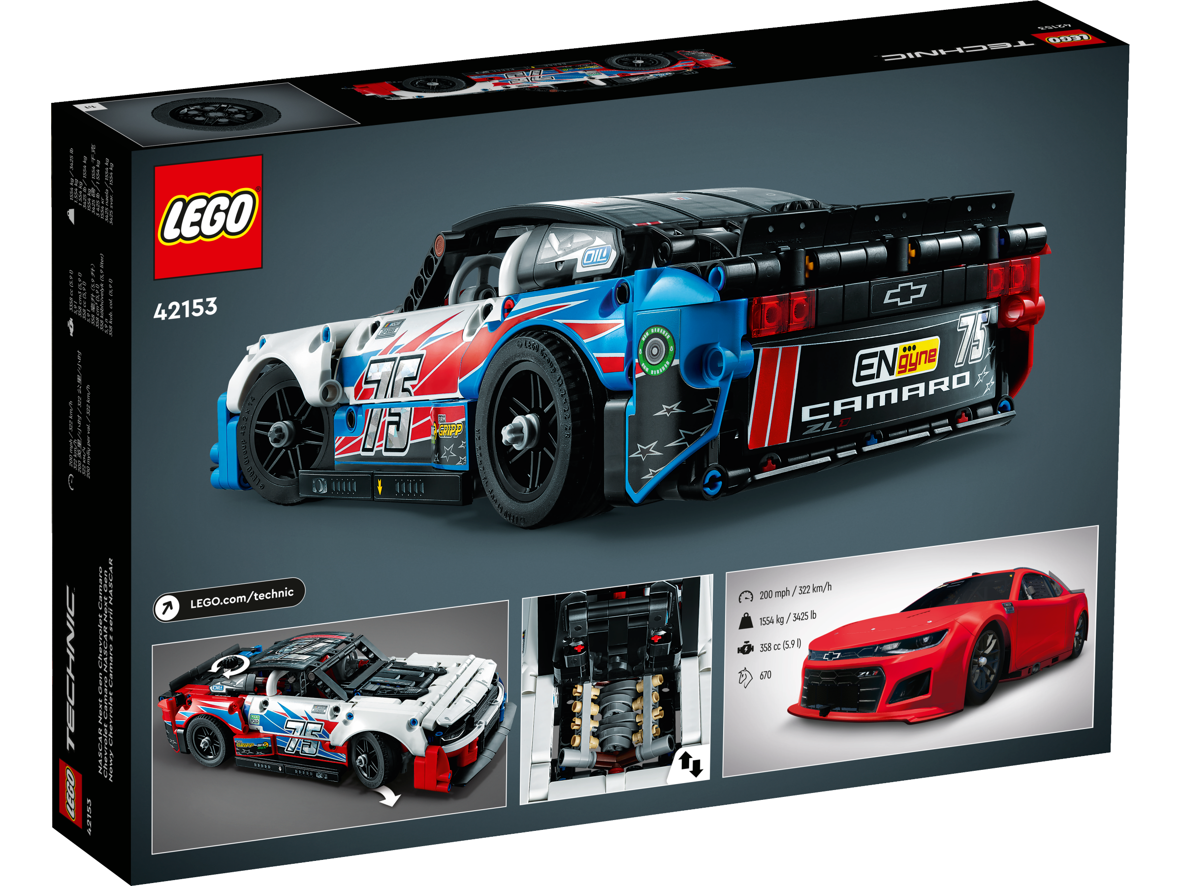 Lego 42153 NASCAR Next Gen Chevrolet