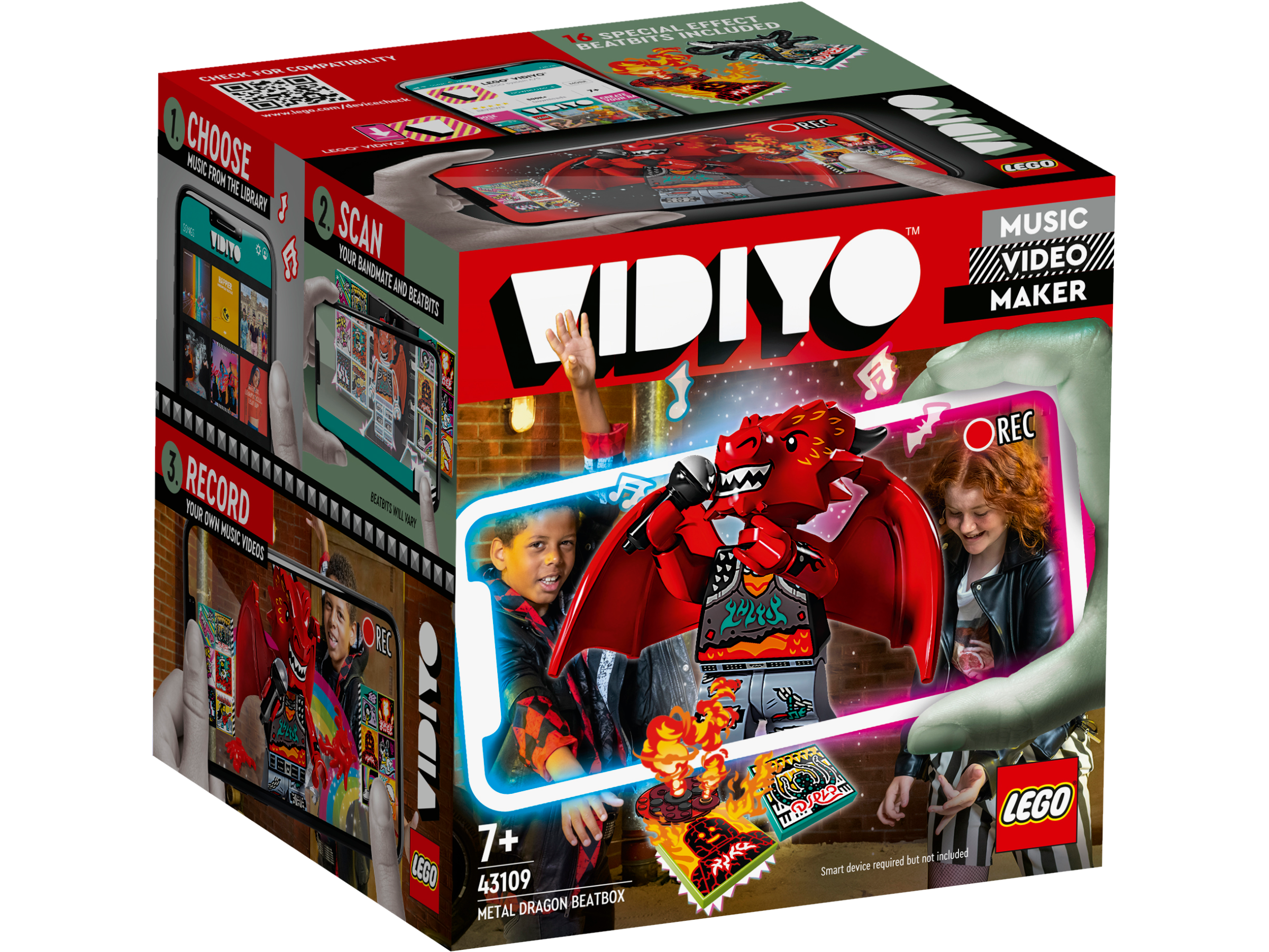 Lego 43109 VIDIYO Metal Dragon Beatbox Video Maker