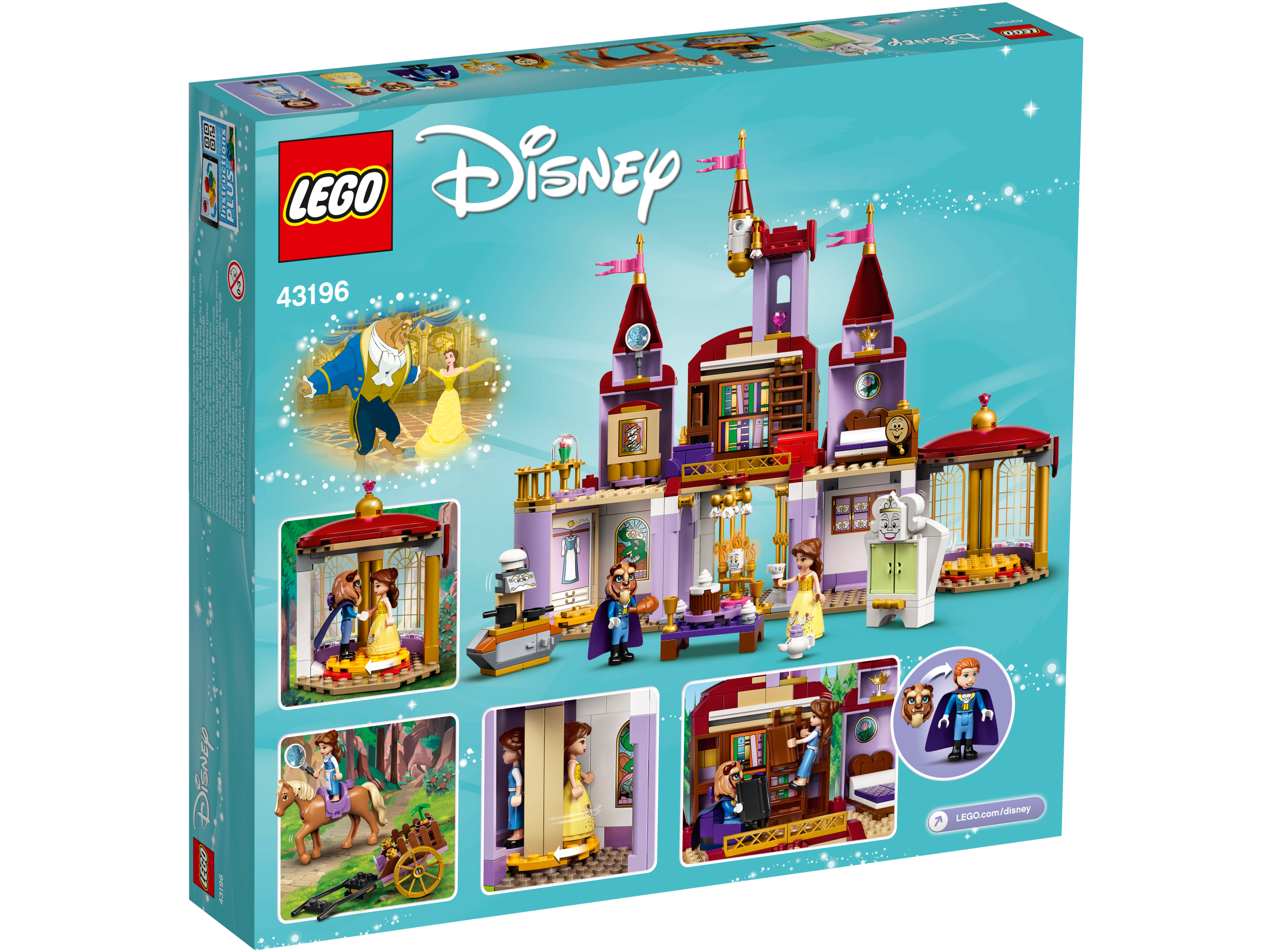 Lego 43196 Belle and the Beasts Castle