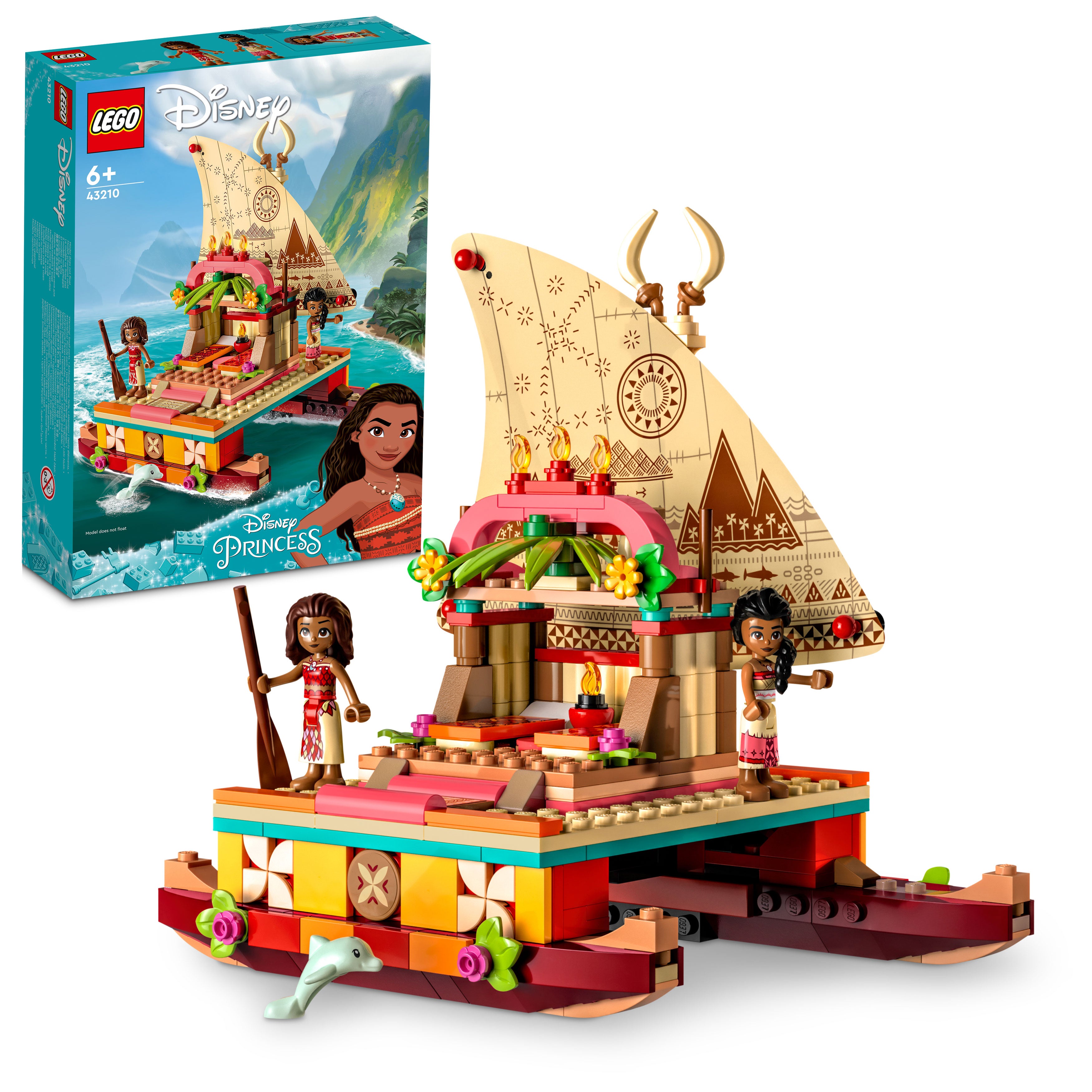 Lego 43210 Moanas Wayfinding Boat