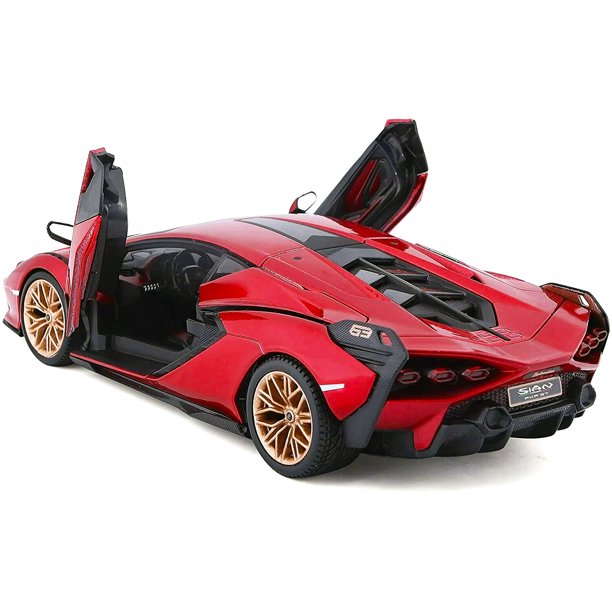 Bburago Lamborghini Sian FKP Red 1:24 Die Cast