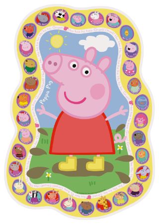 Ravensburger Peppa Pig Shaped Floor Puzzle 24 Piec
