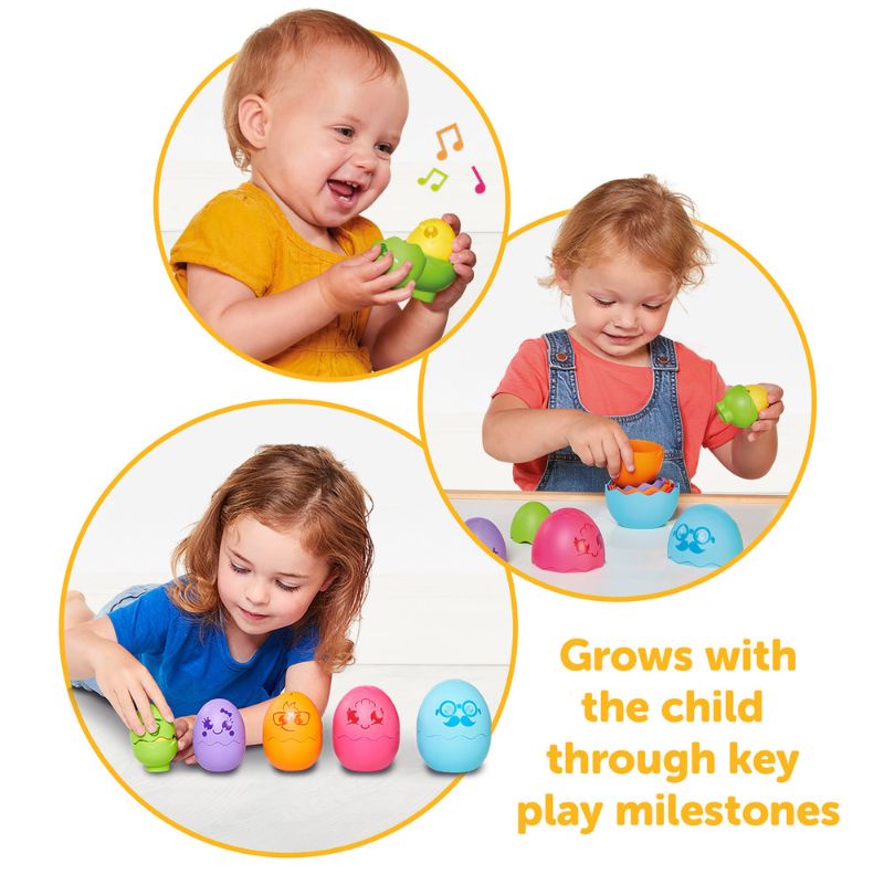 Tomy Hide & Squeak Nesting Eggs