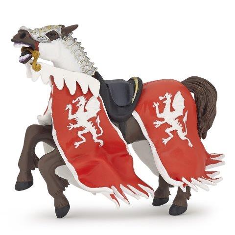 Papo Dragon Horse Red