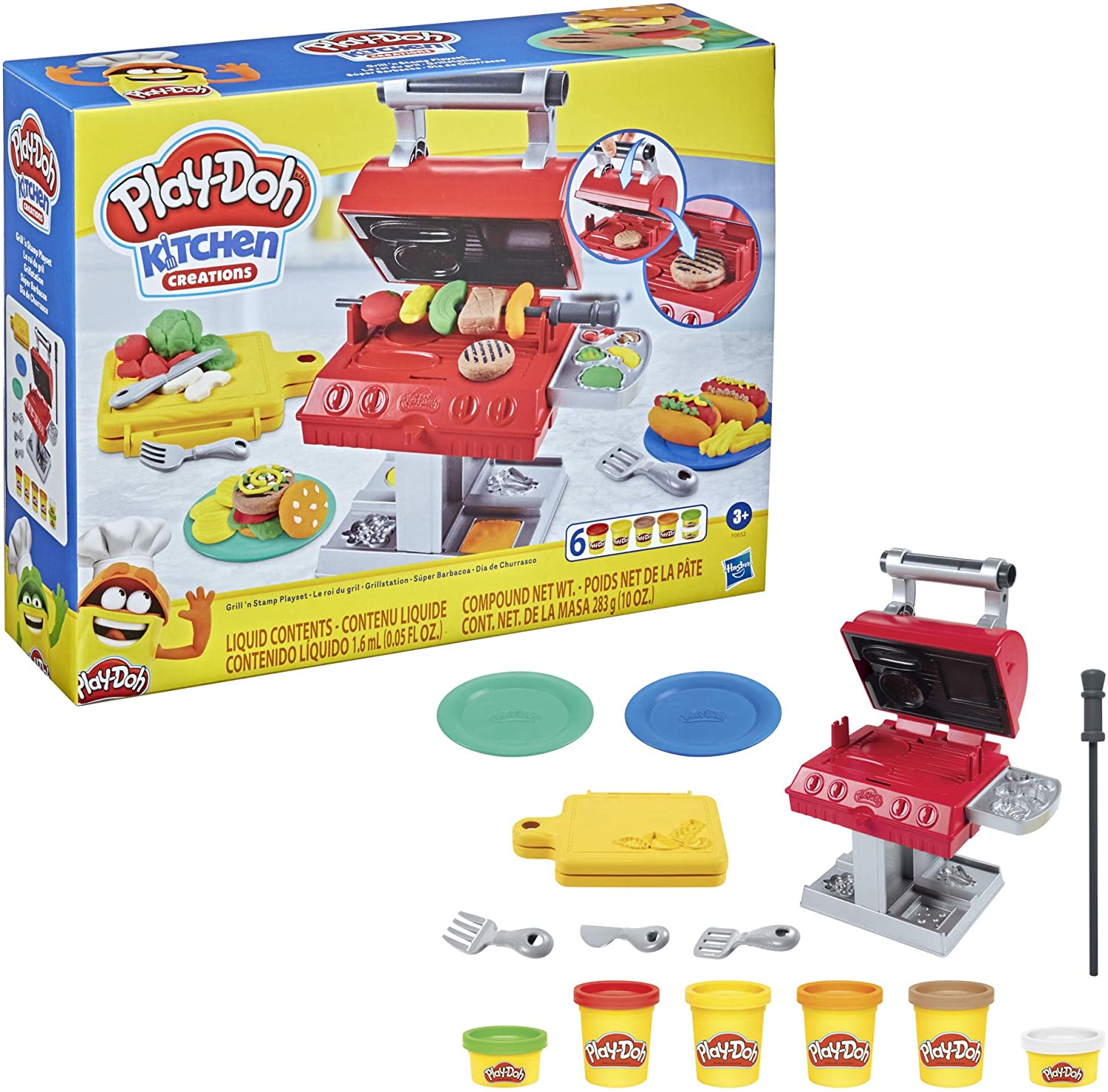 Play Doh Grill n Stamp Playset