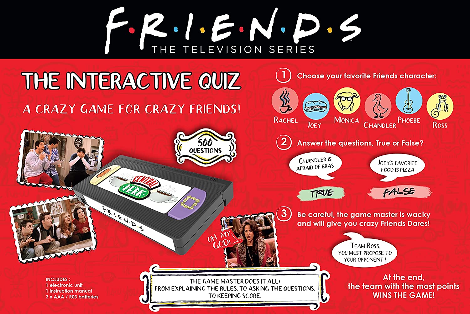 Friends the Interactive Quiz Game