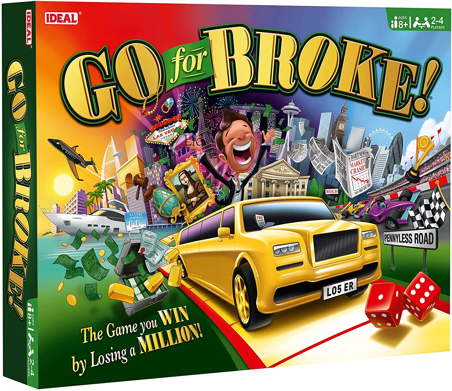 Go For Broke Board Game