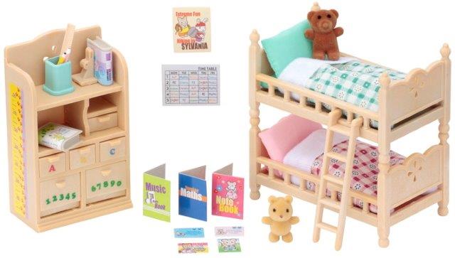 Sylvanian Families Childrens Bedroom Furniture