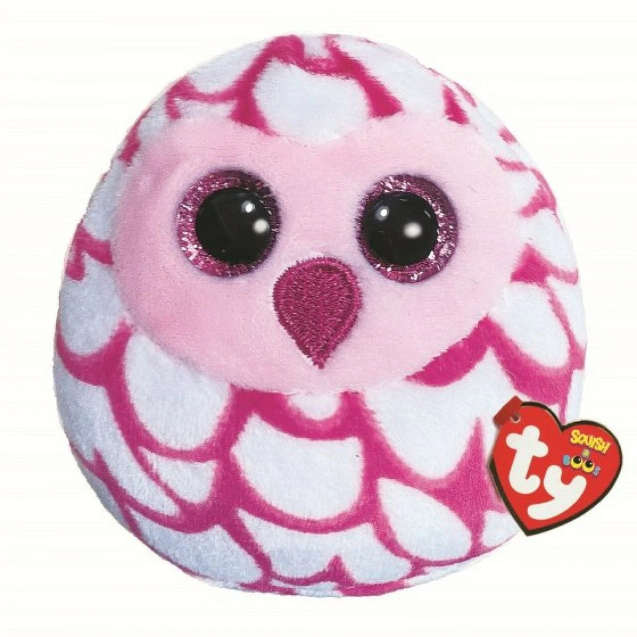 Pinky Owl Mini Squish a Boo
