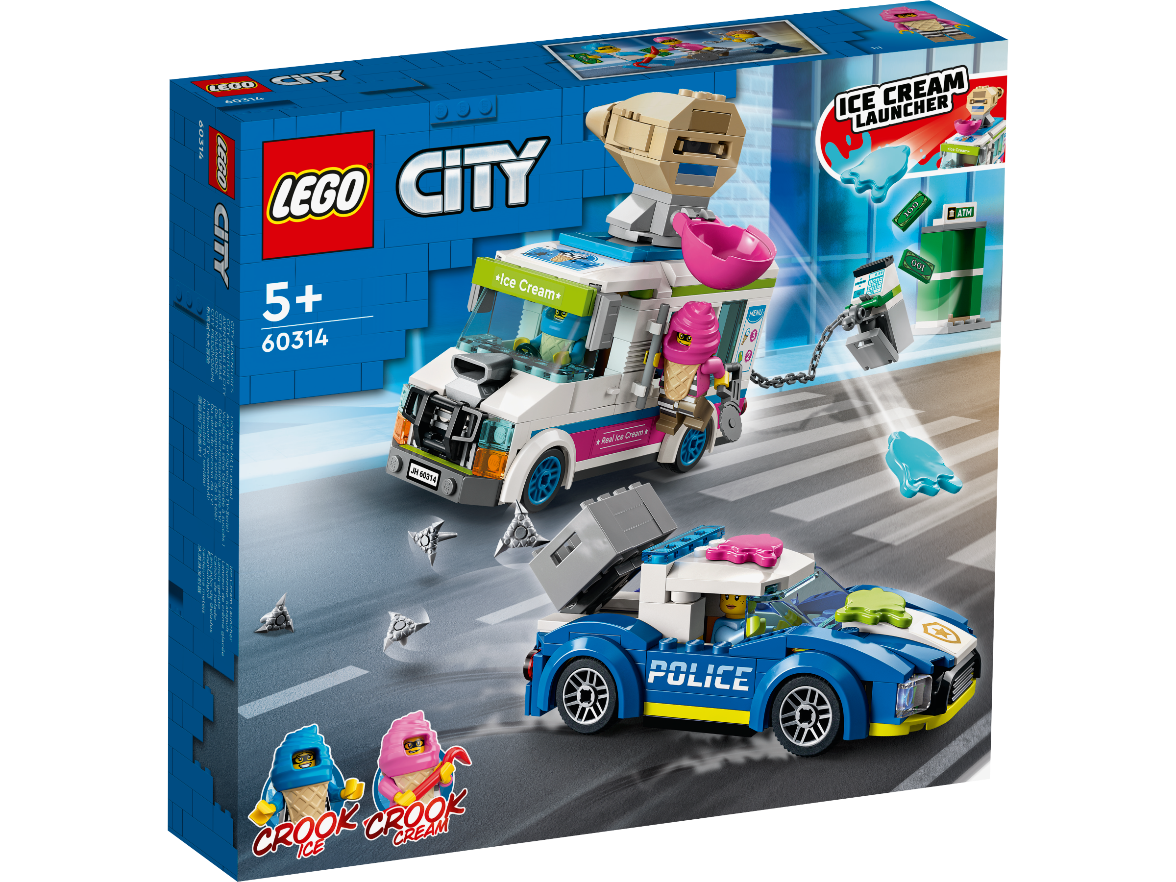 Lego 60314 Ice Cream Truck Police