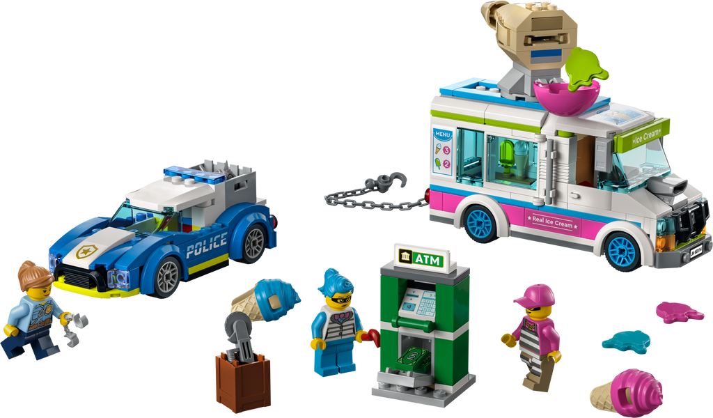 Lego 60314 Ice Cream Truck Police