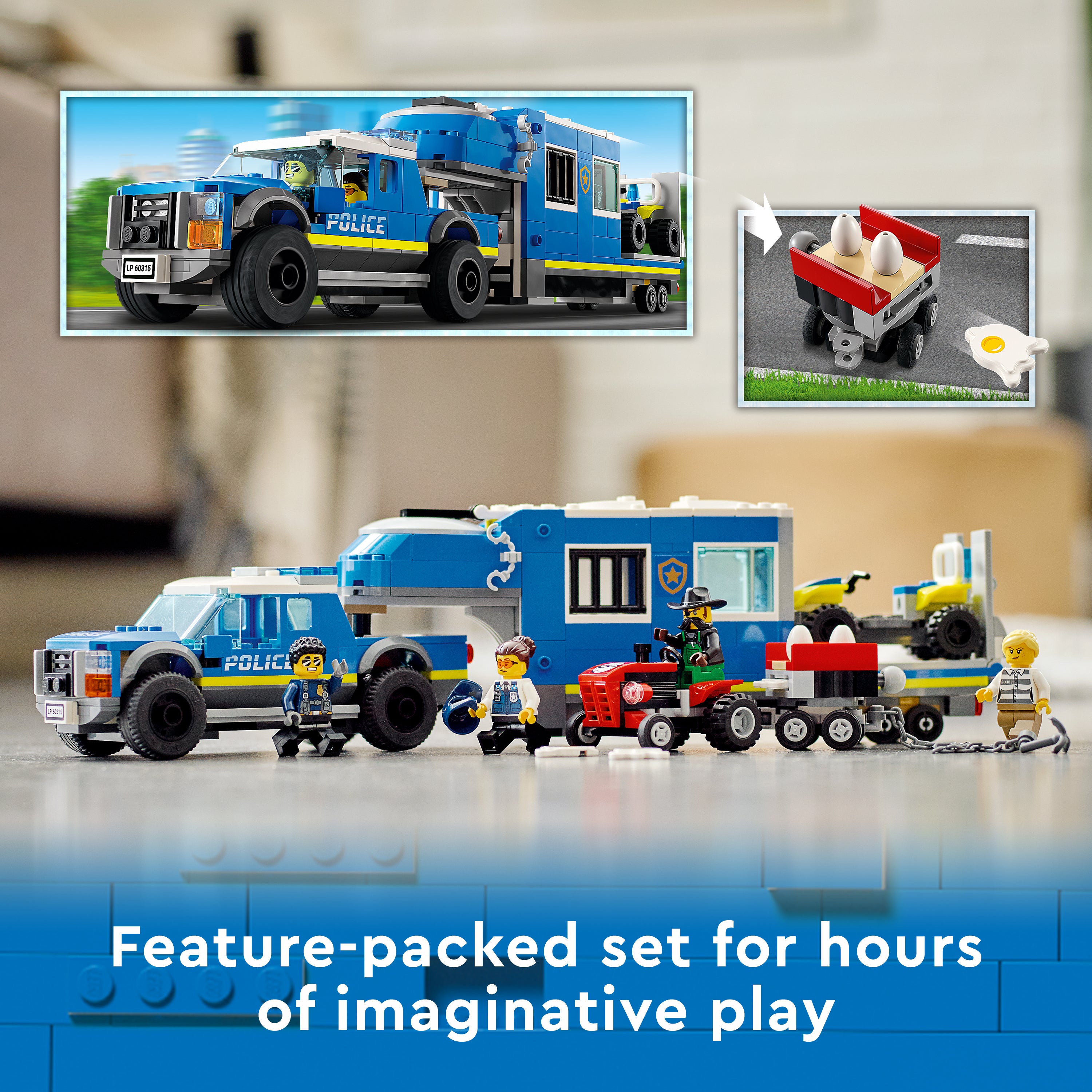 Lego 60315 Police Mobile Command Truck