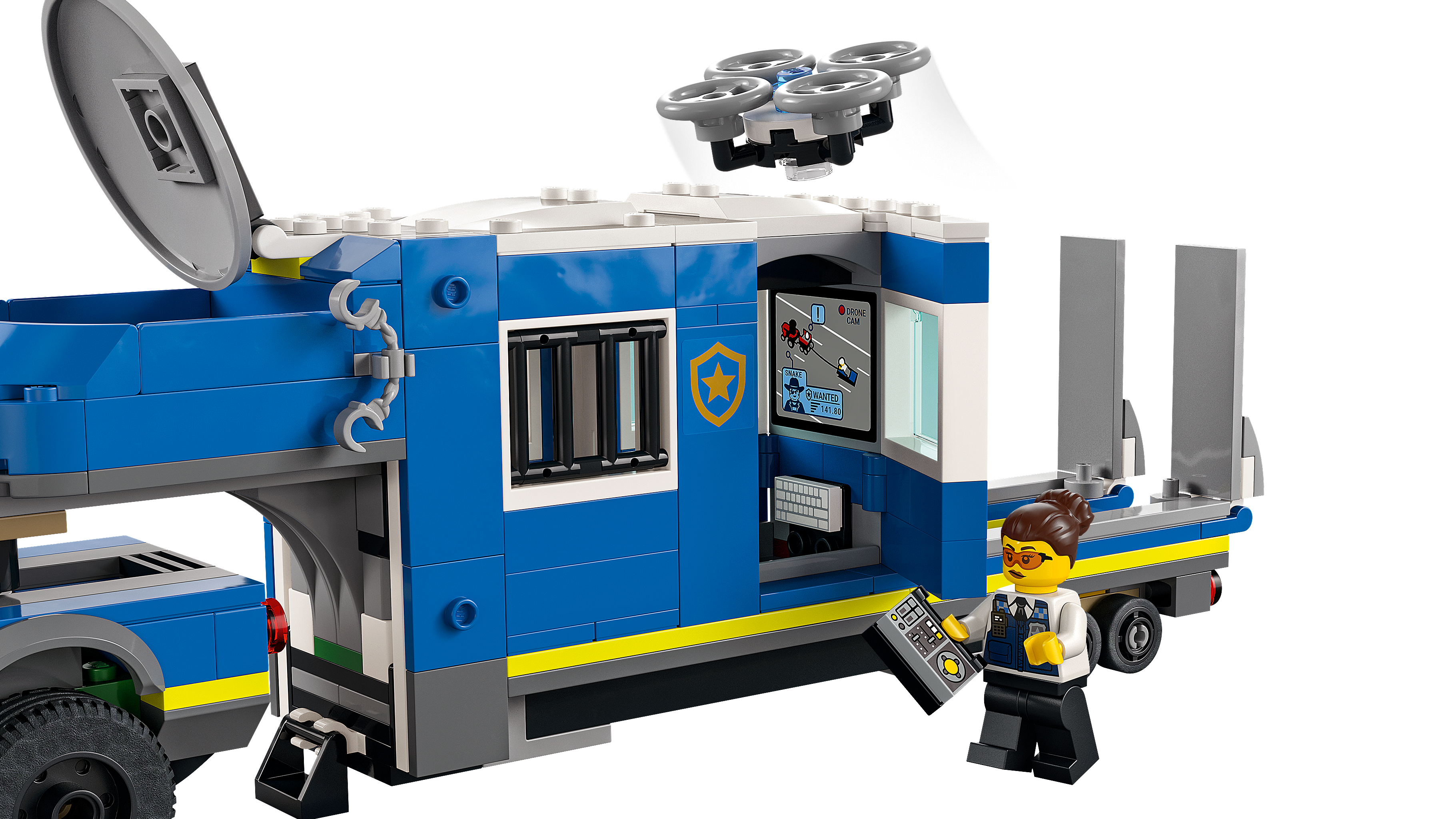 Lego city police semi truck on sale