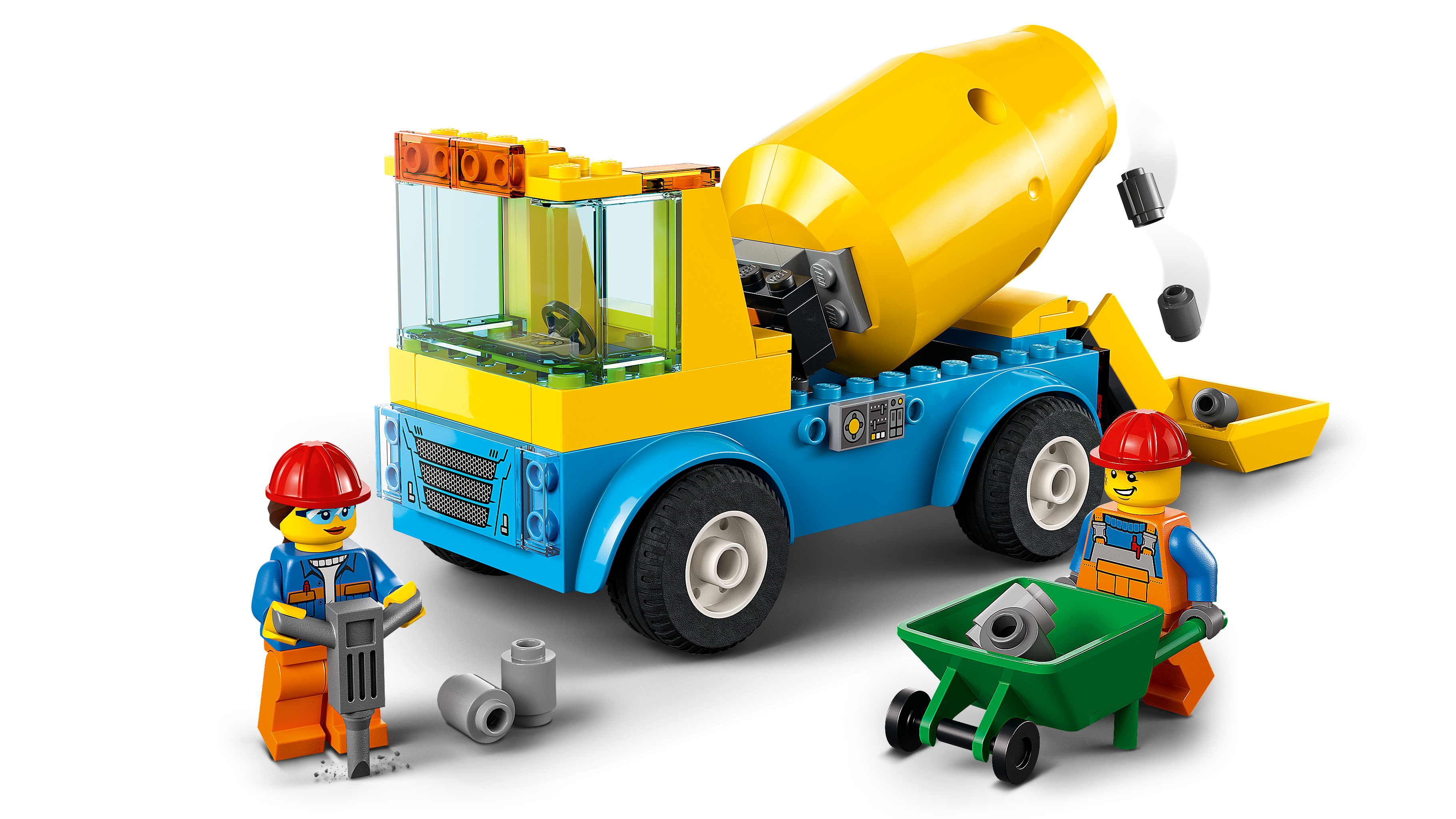 Lego 60325 Cement Mixer Truck