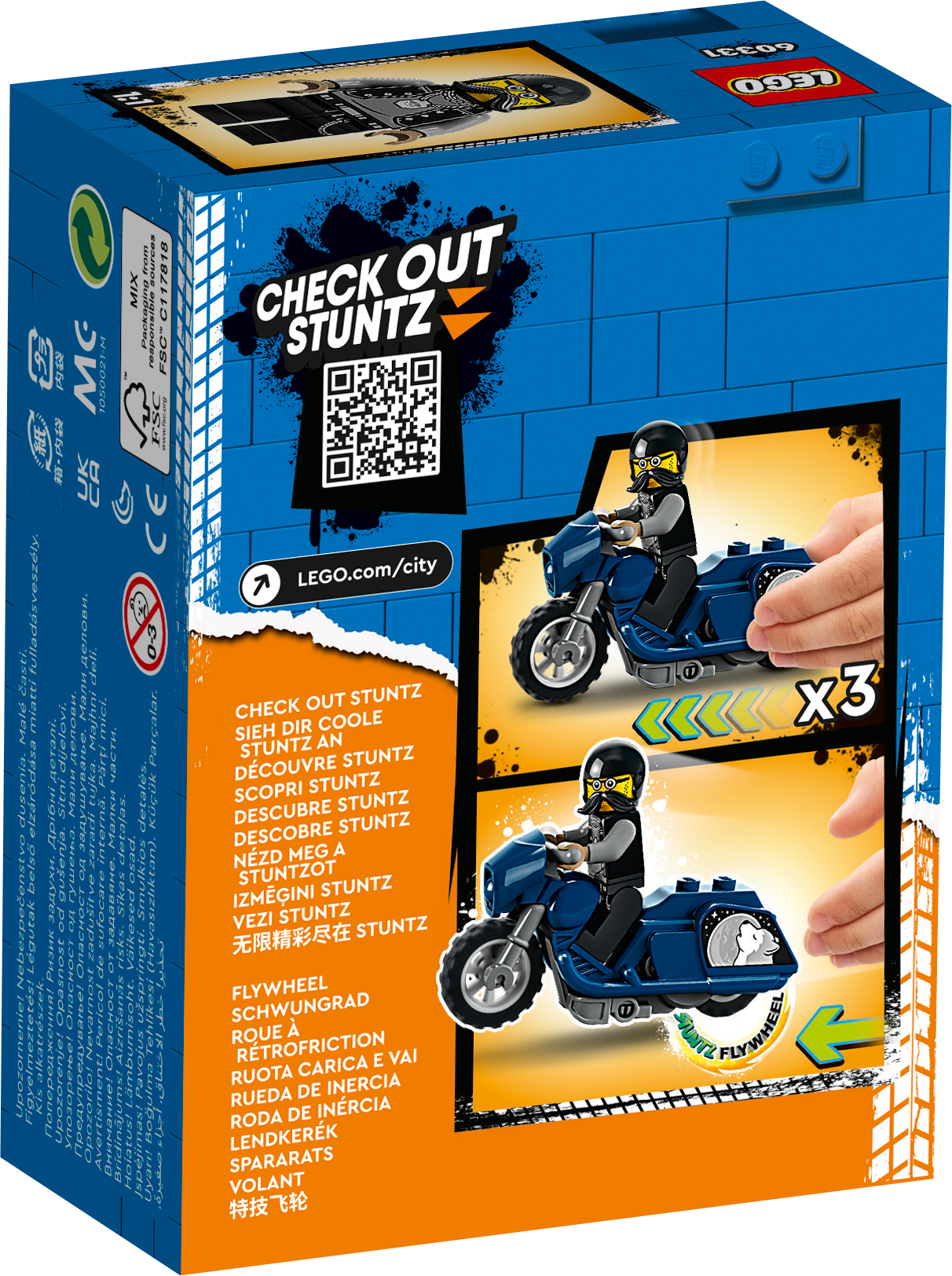 Lego 60331 Touring Stunt Bike
