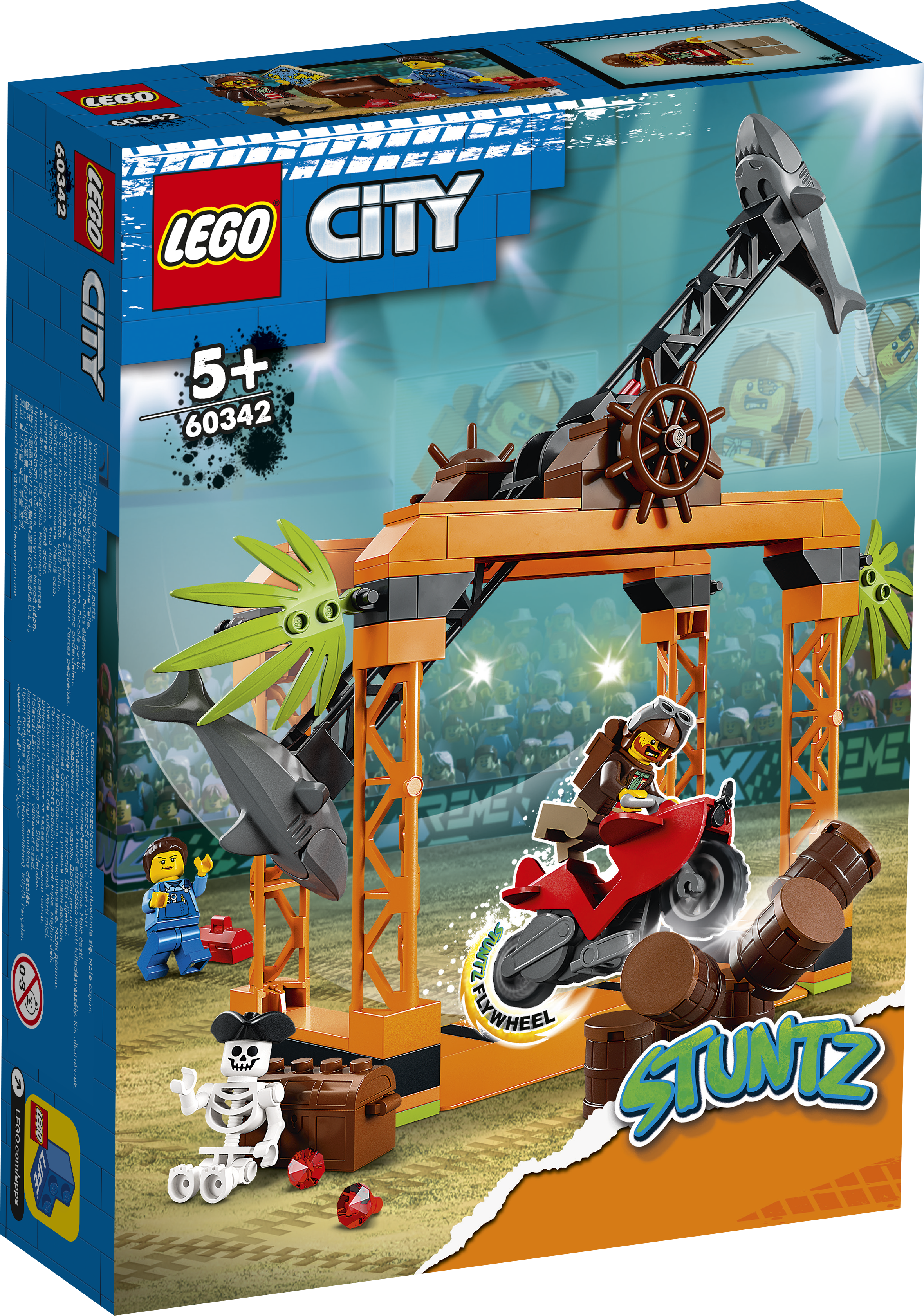 Lego 60342 The Shark Attack Stunt Challenge