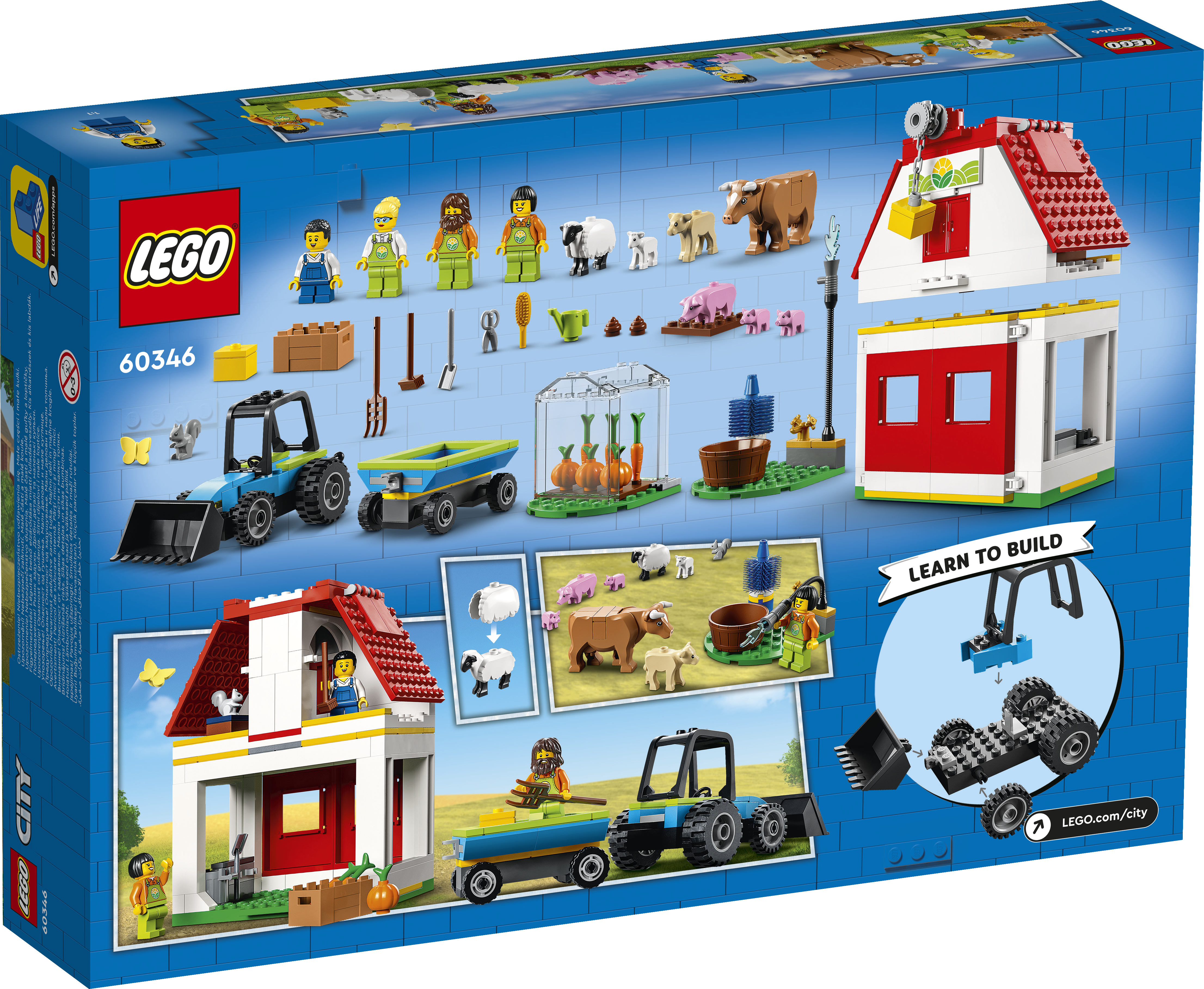 Lego 60346 Barn & Farm Animals
