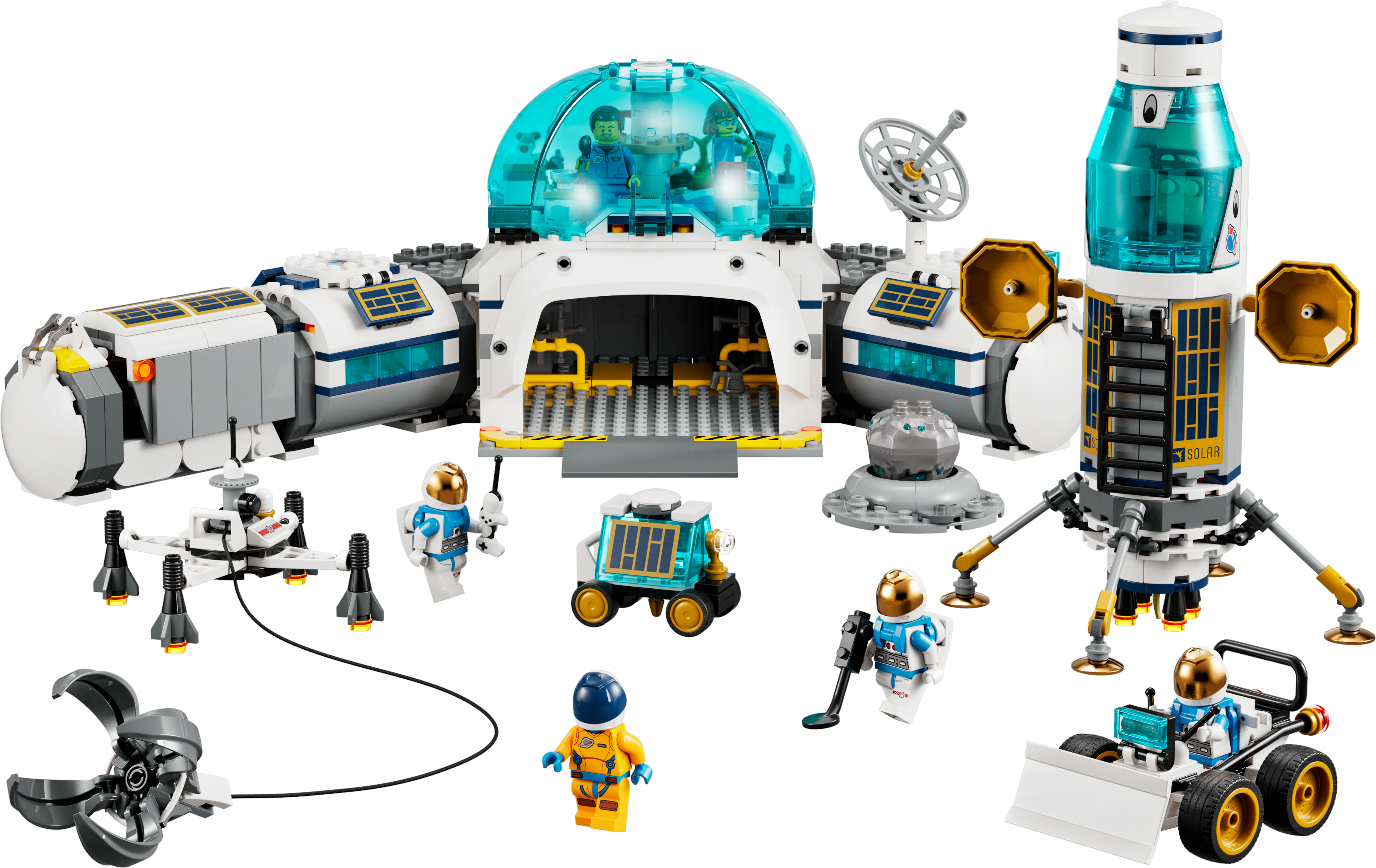Lego 60350 Lunar Research Base Space Astronaut set